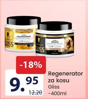 Regenerator za kosu Gliss