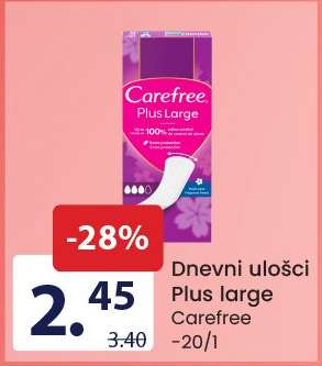 Dnevni ulošci Plus large