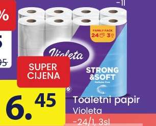 Toaletni papir Violeta