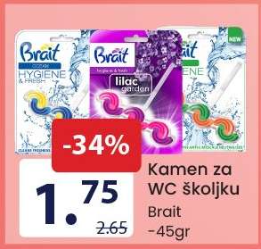 Kamen za WC školjku