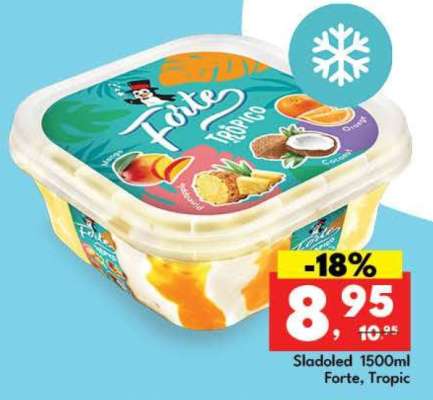 Sladoled Forte Tropic
