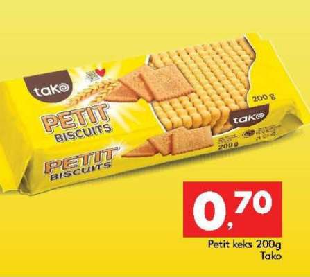 Petit keks 200g Tako
