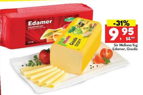 Sir Mellona 1kg Edamer/Gouda