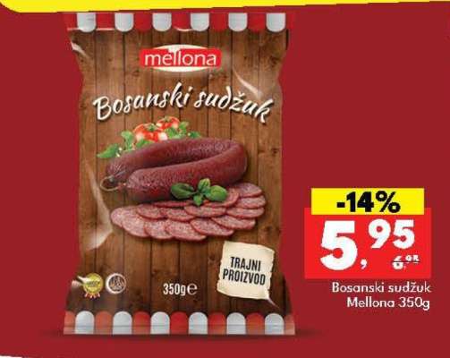 Bosanski sudžuk Mellona 350g