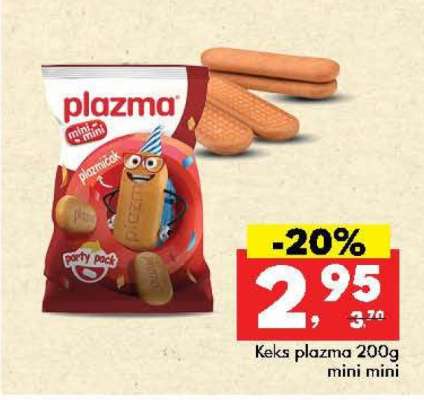 Keks plazma 200g mini mini