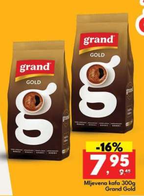 Grand Gold Mljevena kafa 300g