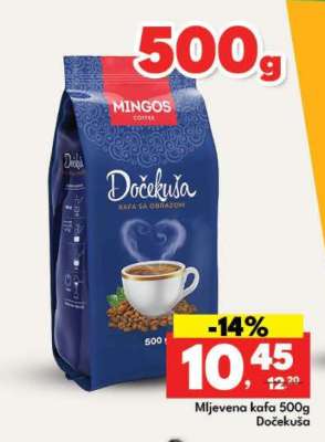 Mljevena kafa 500g Dočekuša