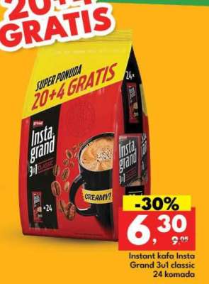Instant kafa Insta Grand 3u1 classic 24 komada