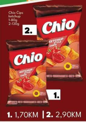 Chio Čips ketchup 80g