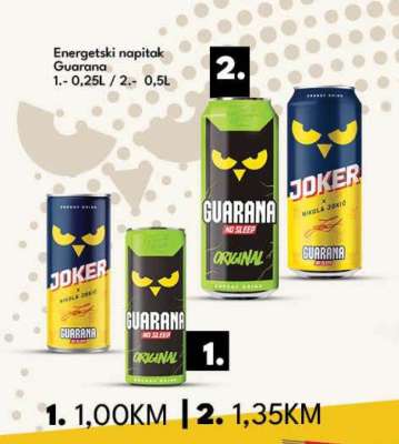 Energetski napitak GUARANA