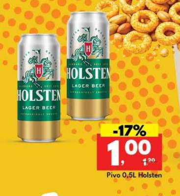 Pivo 0,5L Holsten