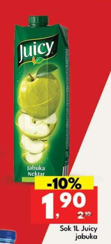 Sok 1L, Juicy, jabuka