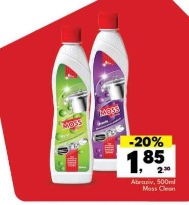 Moss clean Abraziv