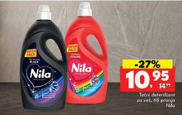 Tečni deterdžent za veš, 68 pranja Nila