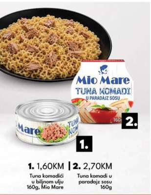 Mio Mare Tuna komadići u biljnom ulju