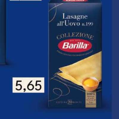Barilla Lasagne all'Uovo n.199