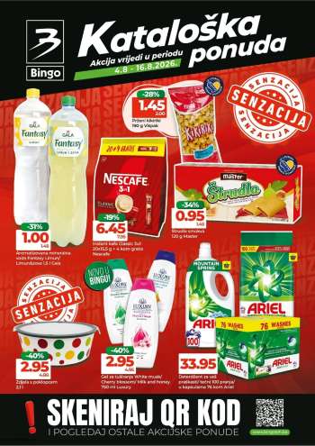 Bingo katalog - 04.08.2026. - 16.08.2026.