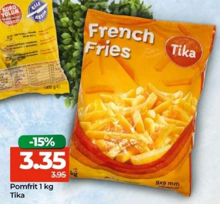 Pomfrit 1 kg, Tika
