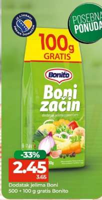 Dodatak jelima Boni