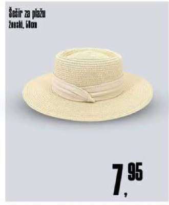 Šešir za plažu