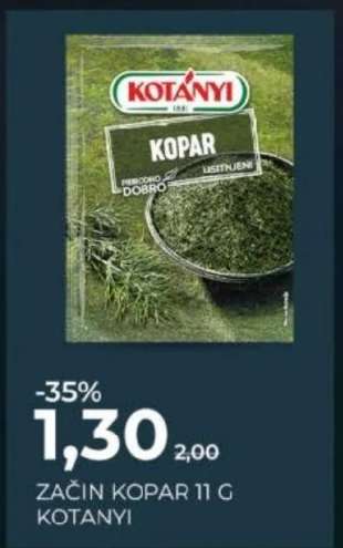 ZAČIN KOPAR 11 G KOTANYI