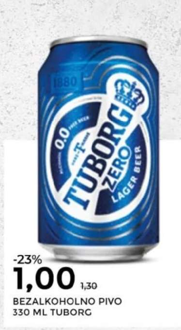 Bezalkoholno pivo 330 ml Tuborg