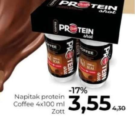 Napítak protein Coffee 4x100 ml Zott