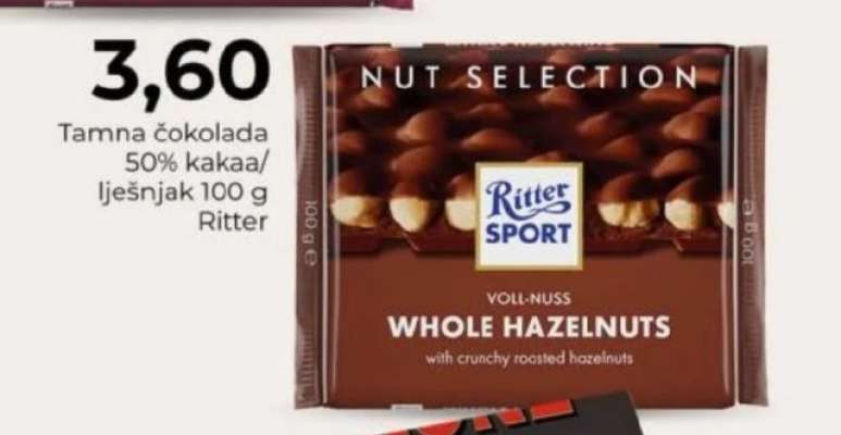 Ritter Sport Whole Hazelnuts