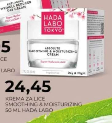 Hada Labo Tokyo Absolute Smoothing & Moisturizing Cream