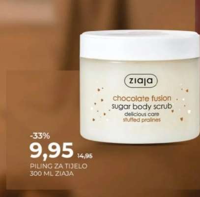 Ziaja Chocolate Fusion Sugar Body Scrub