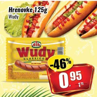 Hrenovke 125g