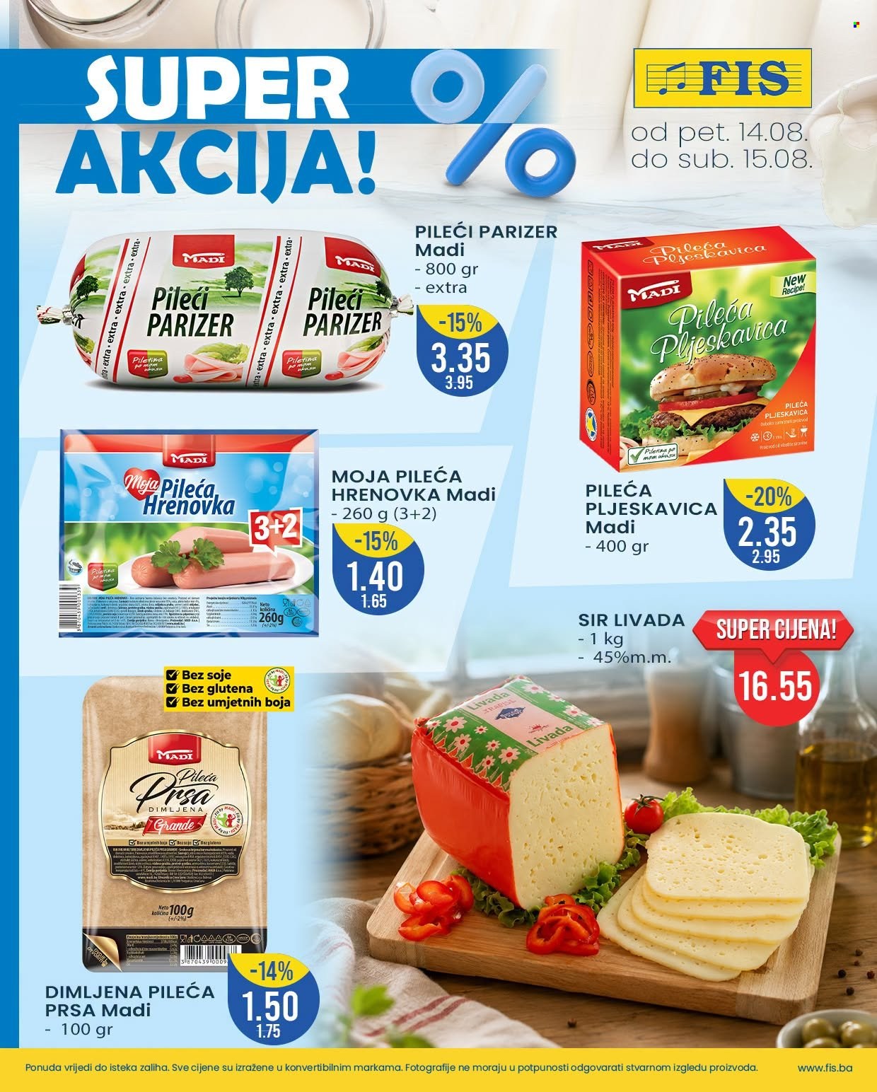 FIS katalog - 14.08.2026. - 15.08.2026.. Stranica 2