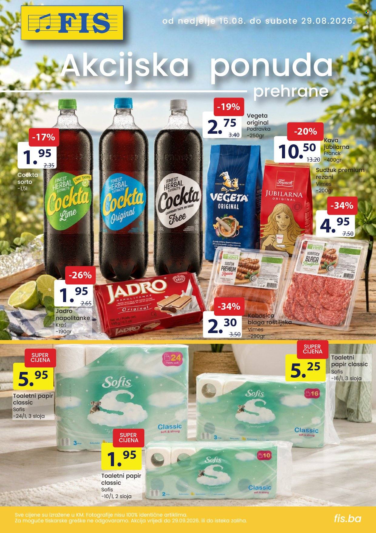 FIS katalog - 16.08.2026. - 29.08.2026.. Stranica 1