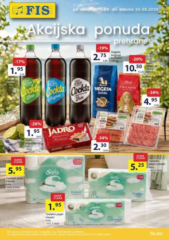 FIS katalog - 16.08.2026. - 29.08.2026.