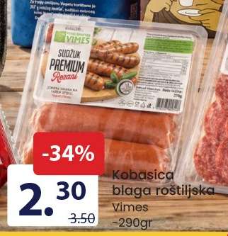Kobasica Blaga Roštiljska