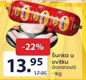 Šunka u ovitku Goranović