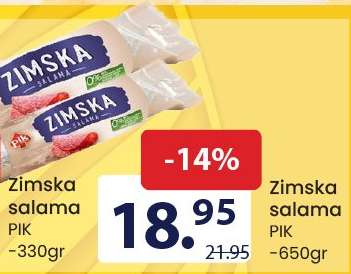 Zimska salama PIK -330gr