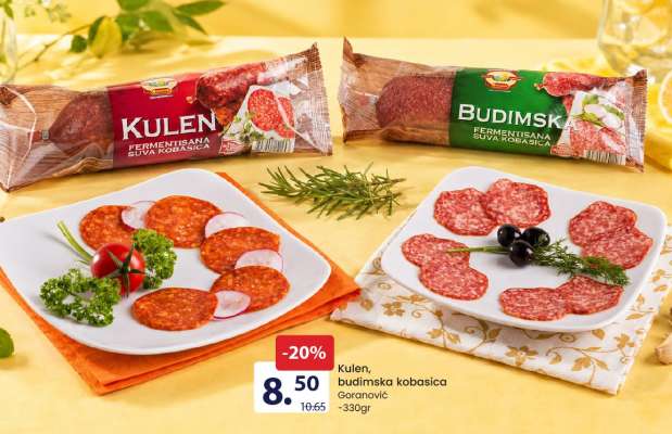 Kulen, budimska kobasica Goranović