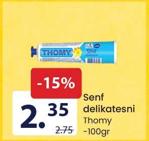 Senf delikatesni Thomy