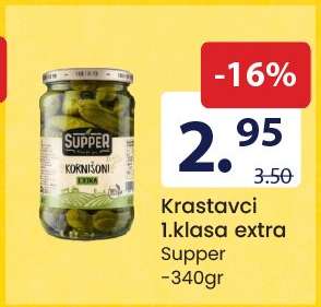 Krastavci 1.klasa extra