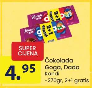 Čokolada Goga, Dado