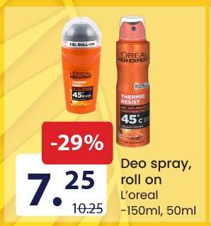 Deo spray, roll on L'oreal