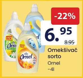 Omekšivač Sorto Ornel
