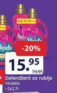 Deterdžent za rublje Violeta