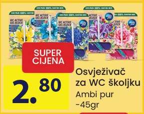 Osvježivač za WC školjku
