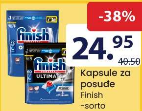 Kapsule za posuđe Finish