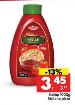 Kečap Mellona pizza