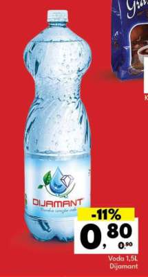 Voda 1,5L Dijamant