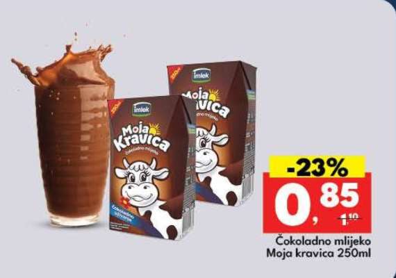 Čokoladno mlijeko Moja kravica, 250ml