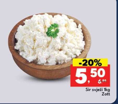 Sir svježi 1kg Zott